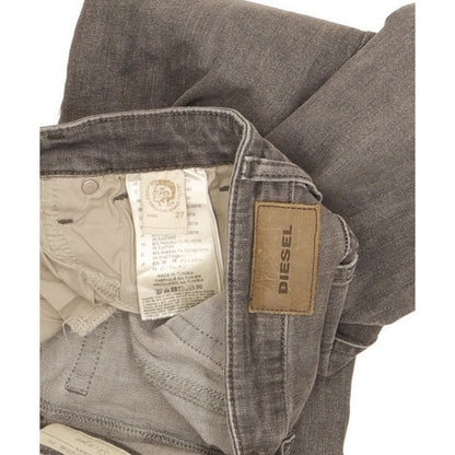 Diesel Skinzee Women Grey Skinny Slim Stretch Jeans W27 L32