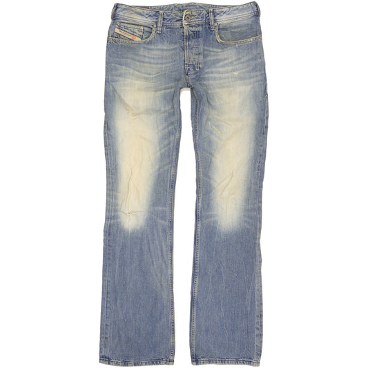 Diesel Zatiny Men Blue Bootcut Regular Jeans W30 L32