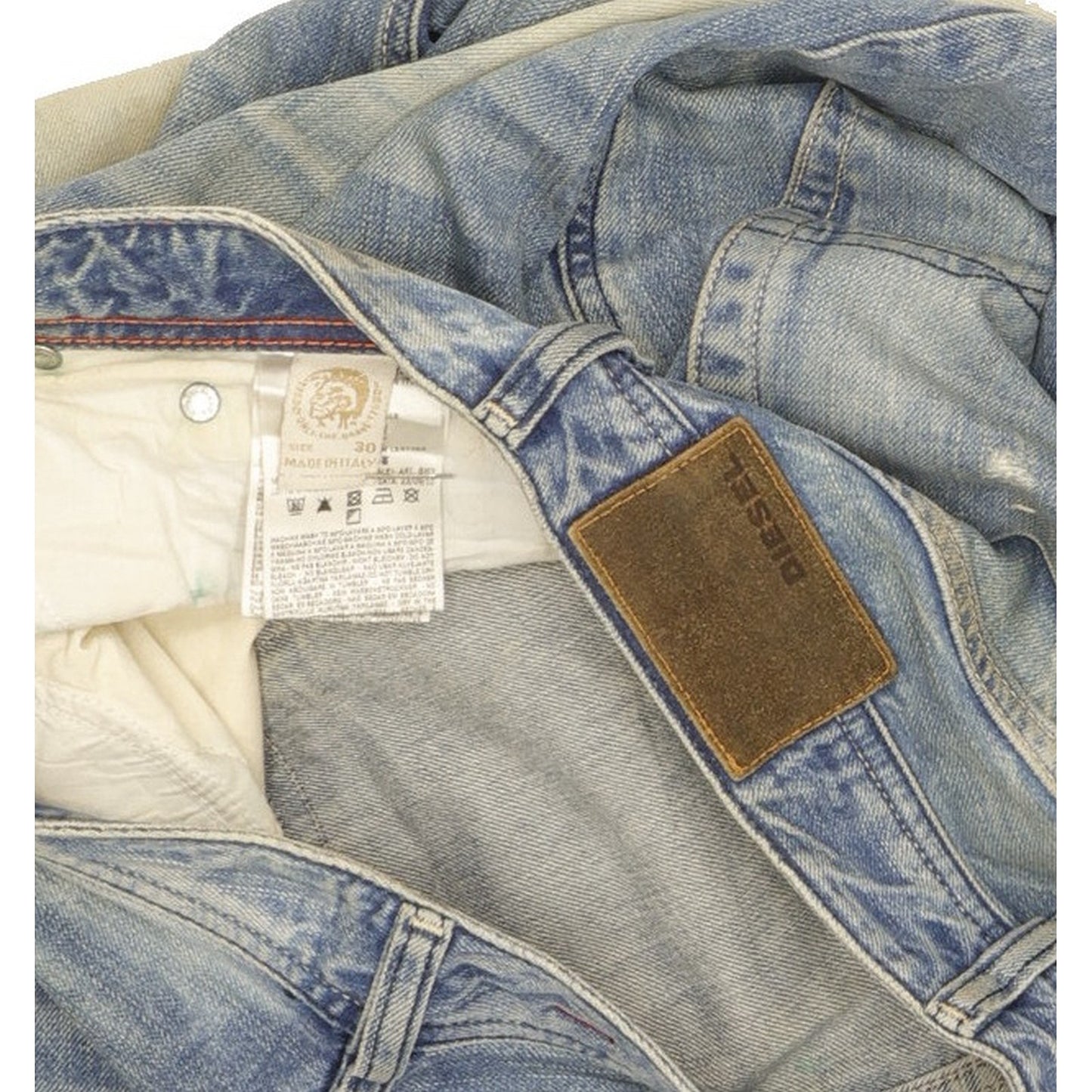 Diesel Zatiny Men Blue Bootcut Regular Jeans W30 L32