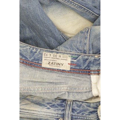 Diesel Zatiny Men Blue Bootcut Regular Jeans W30 L32