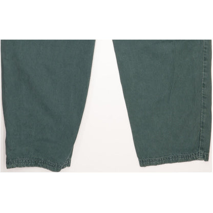 Diesel Saddle Baggy Men Green Tapered Relaxed Jeans W33 L33