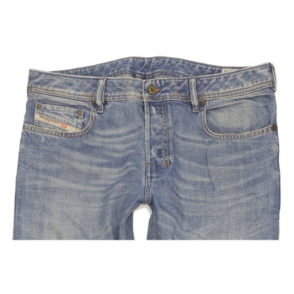 Diesel Zathan Men Blue Bootcut Regular Jeans W34 L30