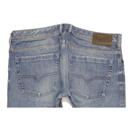 Diesel Zathan Men Blue Bootcut Regular Jeans W34 L30