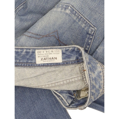 Diesel Zathan Men Blue Bootcut Regular Jeans W34 L30