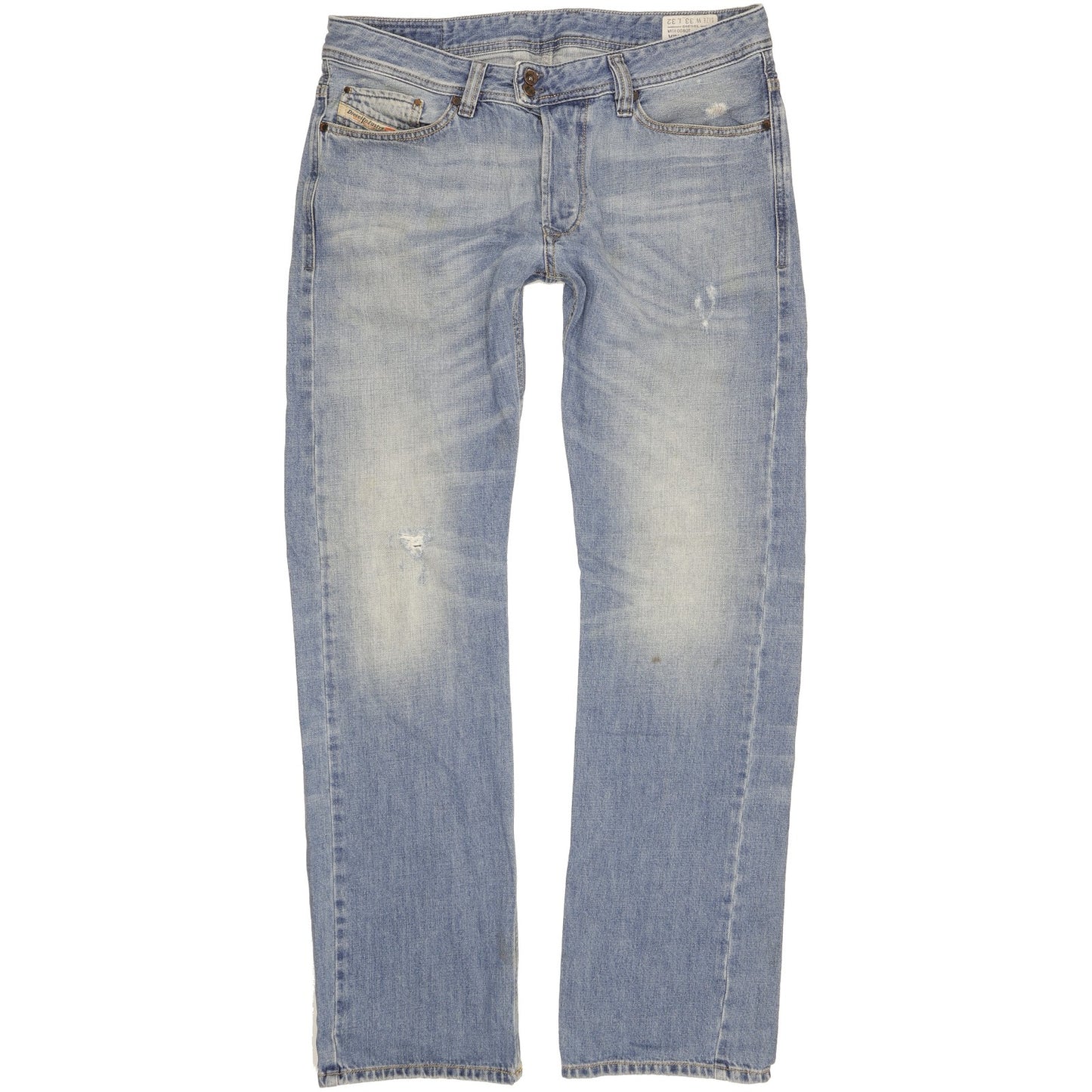 Diesel Viker Men Blue Straight Regular Jeans W33 L32