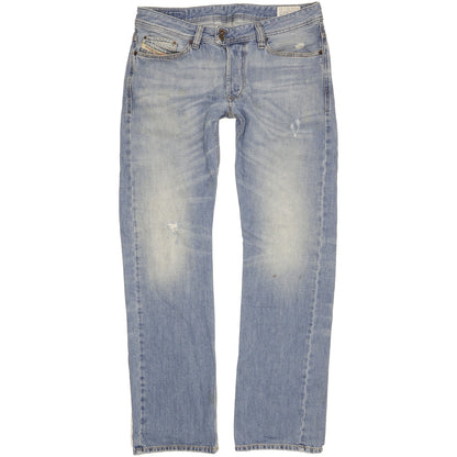 Diesel Viker Men Blue Straight Regular Jeans W33 L32