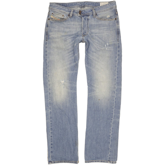 Diesel Viker Men Blue Straight Regular Jeans W33 L32