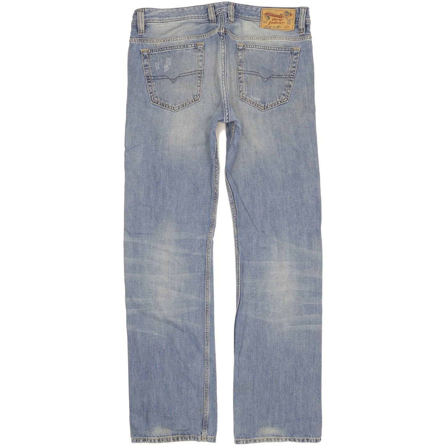 Diesel Viker Men Blue Straight Regular Jeans W33 L32