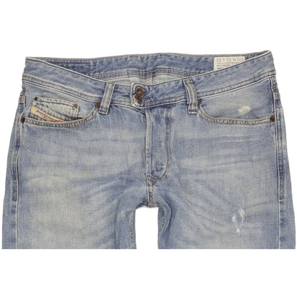 Diesel Viker Men Blue Straight Regular Jeans W33 L32