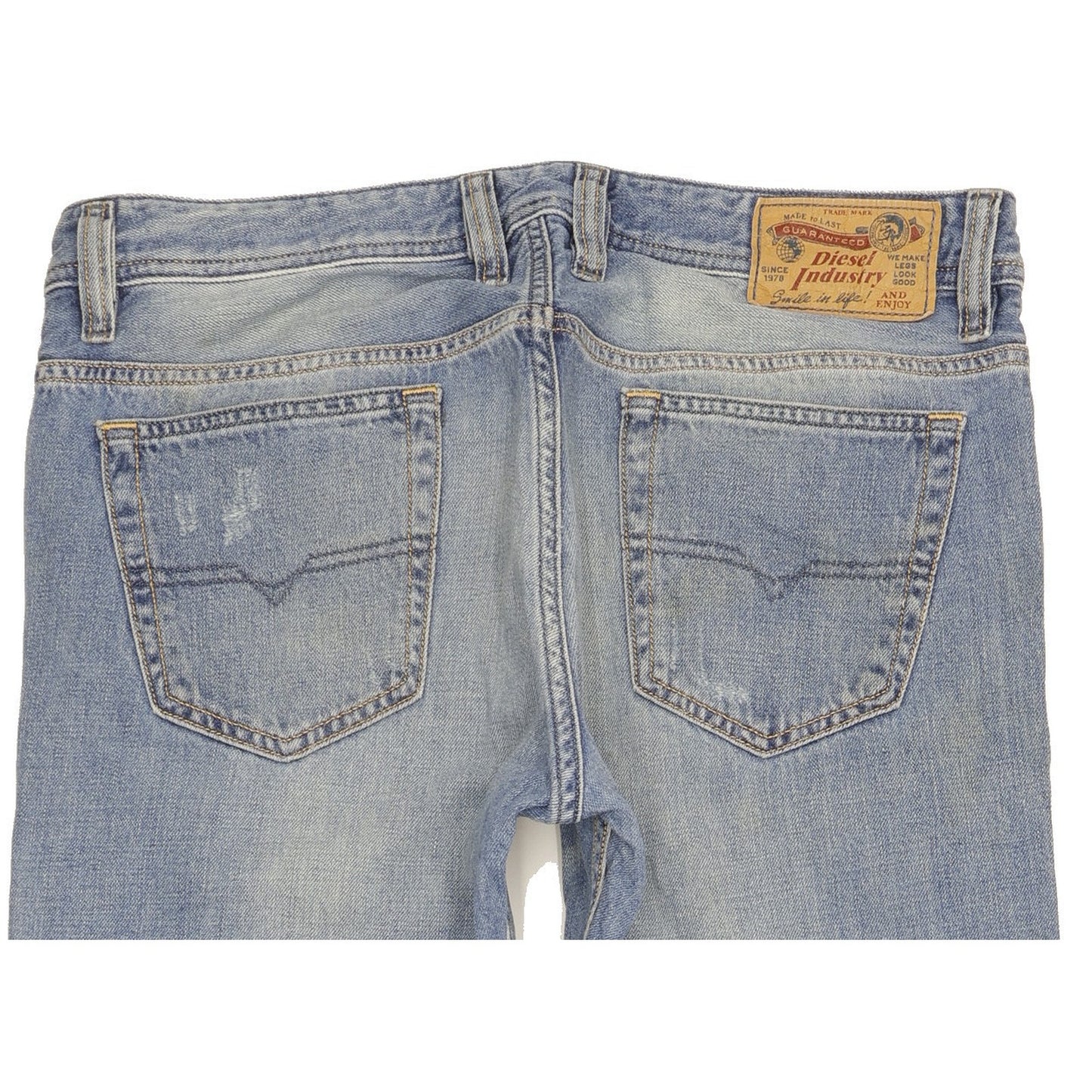 Diesel Viker Men Blue Straight Regular Jeans W33 L32