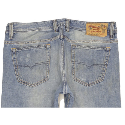 Diesel Viker Men Blue Straight Regular Jeans W33 L32