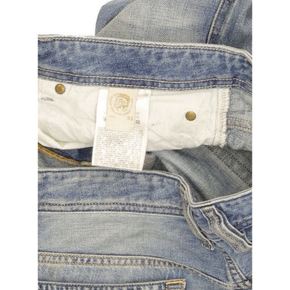 Diesel Viker Men Blue Straight Regular Jeans W33 L32