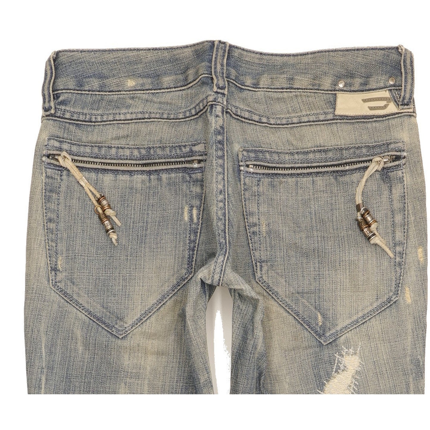 Diesel ClushSp Kids Women Blue Skinny Slim Jeans W28 L32