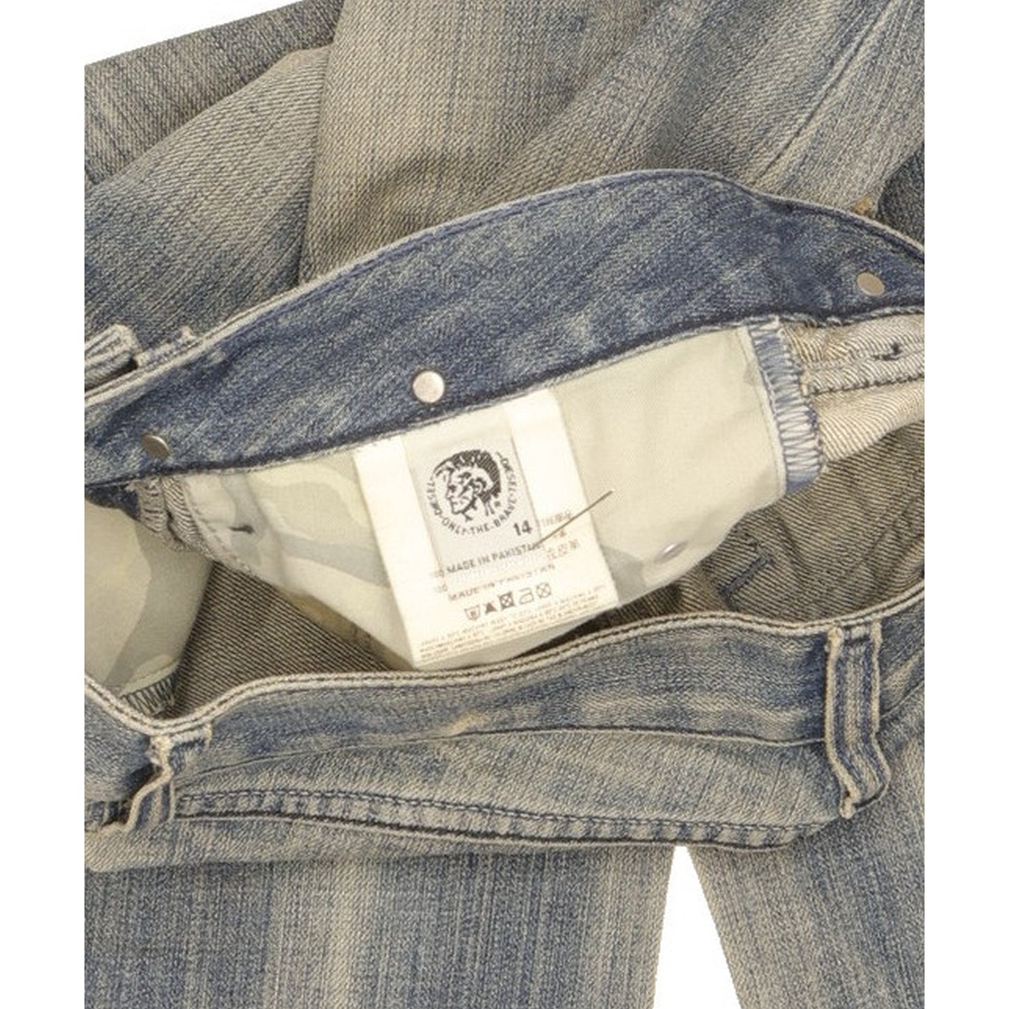 Diesel ClushSp Kids Women Blue Skinny Slim Jeans W28 L32