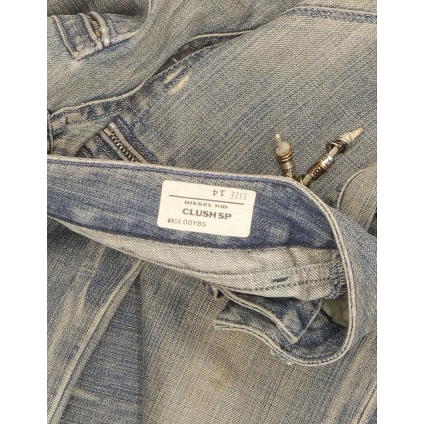 Diesel ClushSp Kids Women Blue Skinny Slim Jeans W28 L32