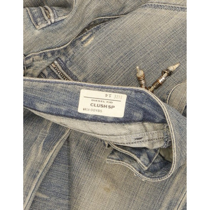 Diesel ClushSp Kids Women Blue Skinny Slim Jeans W28 L32