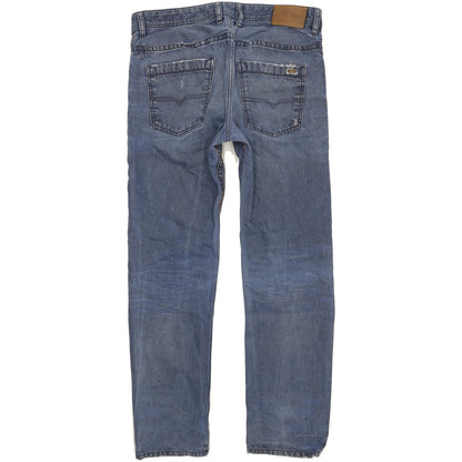 Diesel Braddom Men Blue Tapered Slim Jeans W33 L31