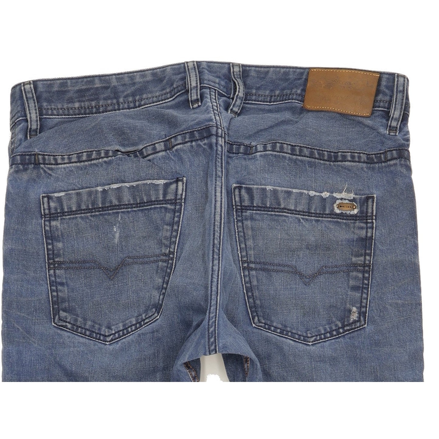 Diesel Braddom Men Blue Tapered Slim Jeans W33 L31