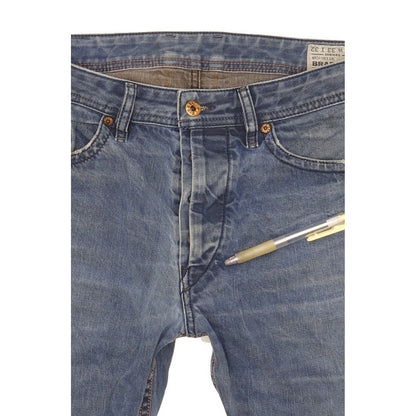 Diesel Braddom Men Blue Tapered Slim Jeans W33 L31