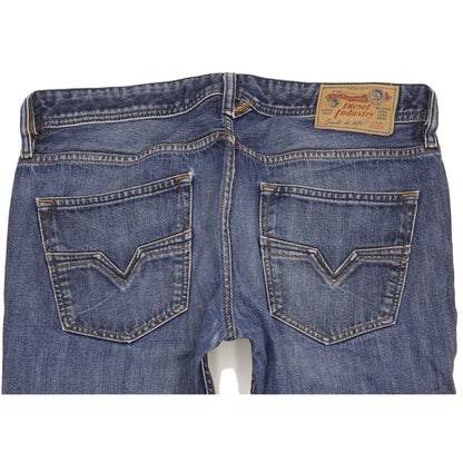 Diesel Larkee Men Blue Straight Regular Jeans W34 L32