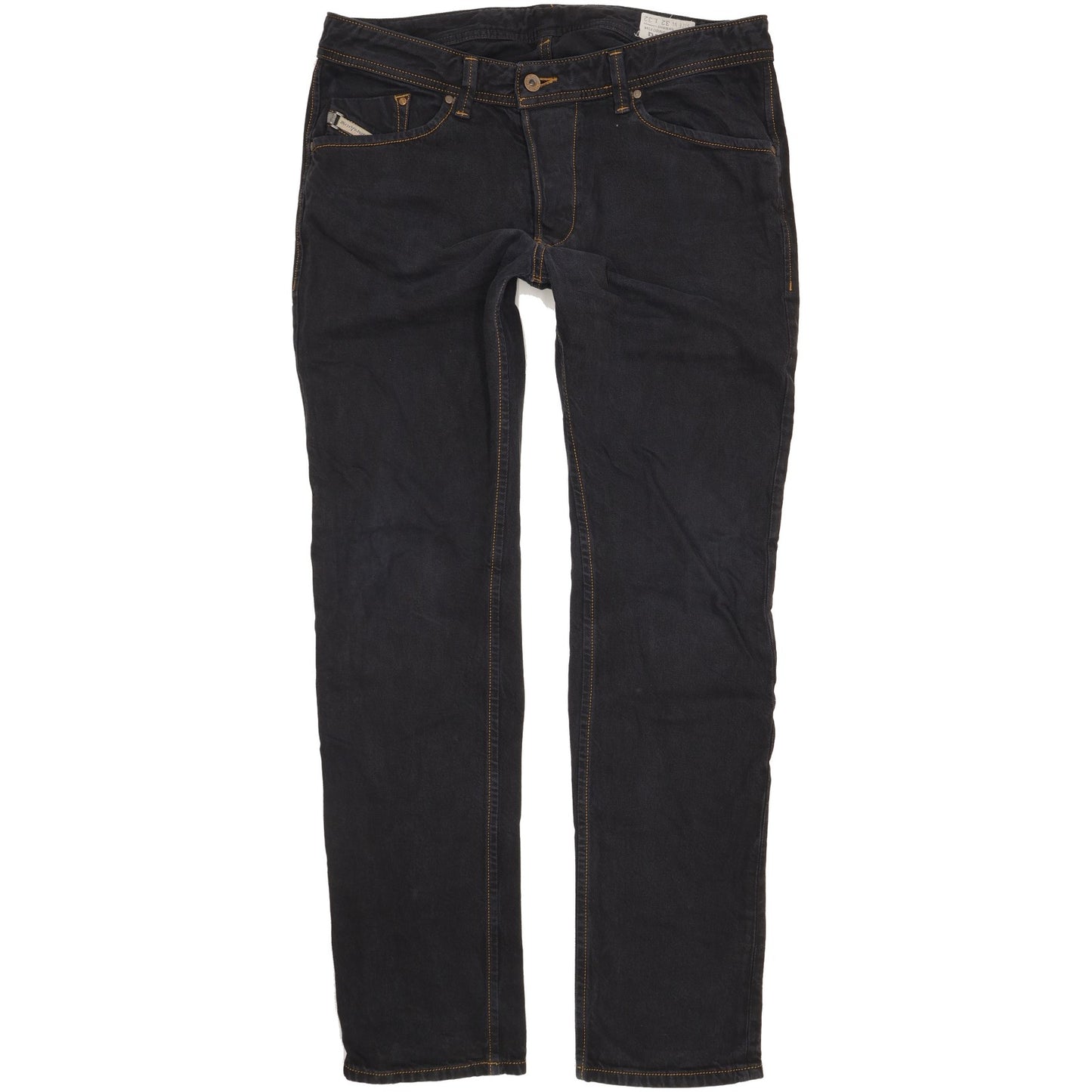 Diesel Darron Men Black Tapered Slim Jeans W32 L32