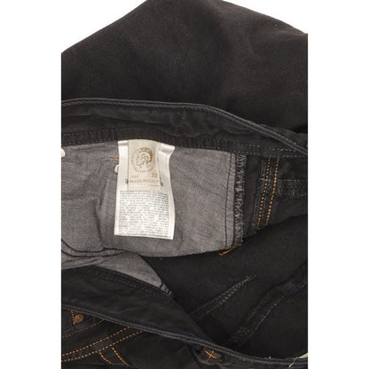 Diesel Darron Men Black Tapered Slim Jeans W32 L32
