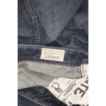 Diesel Zathan Men Blue Bootcut Regular Jeans W36 L34