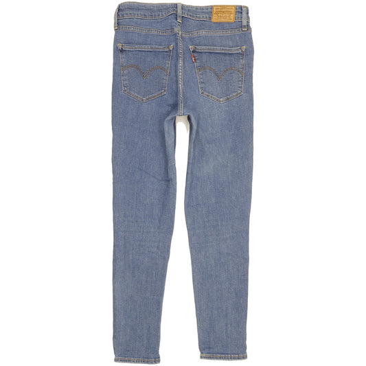Levi's 721 Women Blue Skinny Slim Stretch Jeans W28 L27