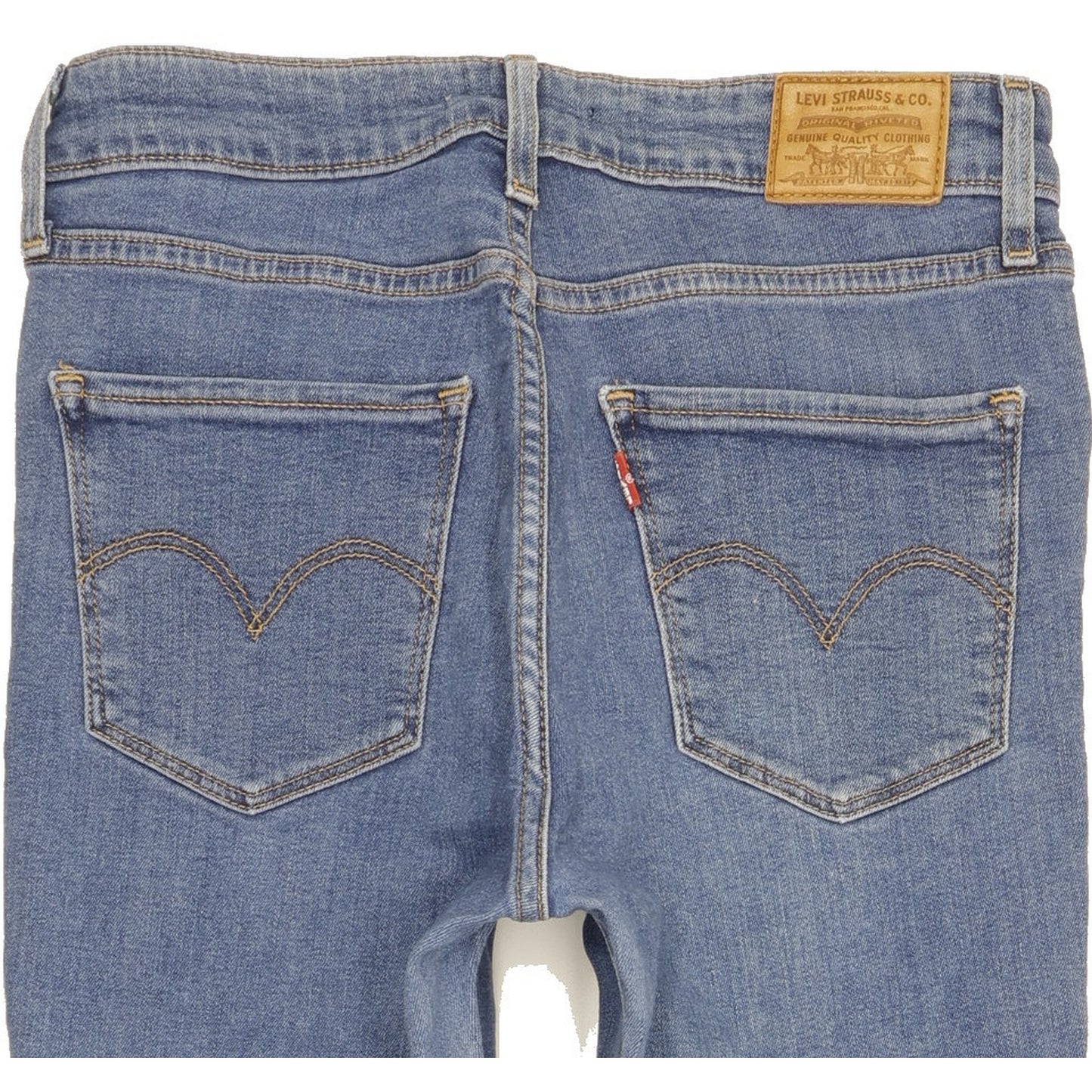 Levi's 721 Women Blue Skinny Slim Stretch Jeans W28 L27