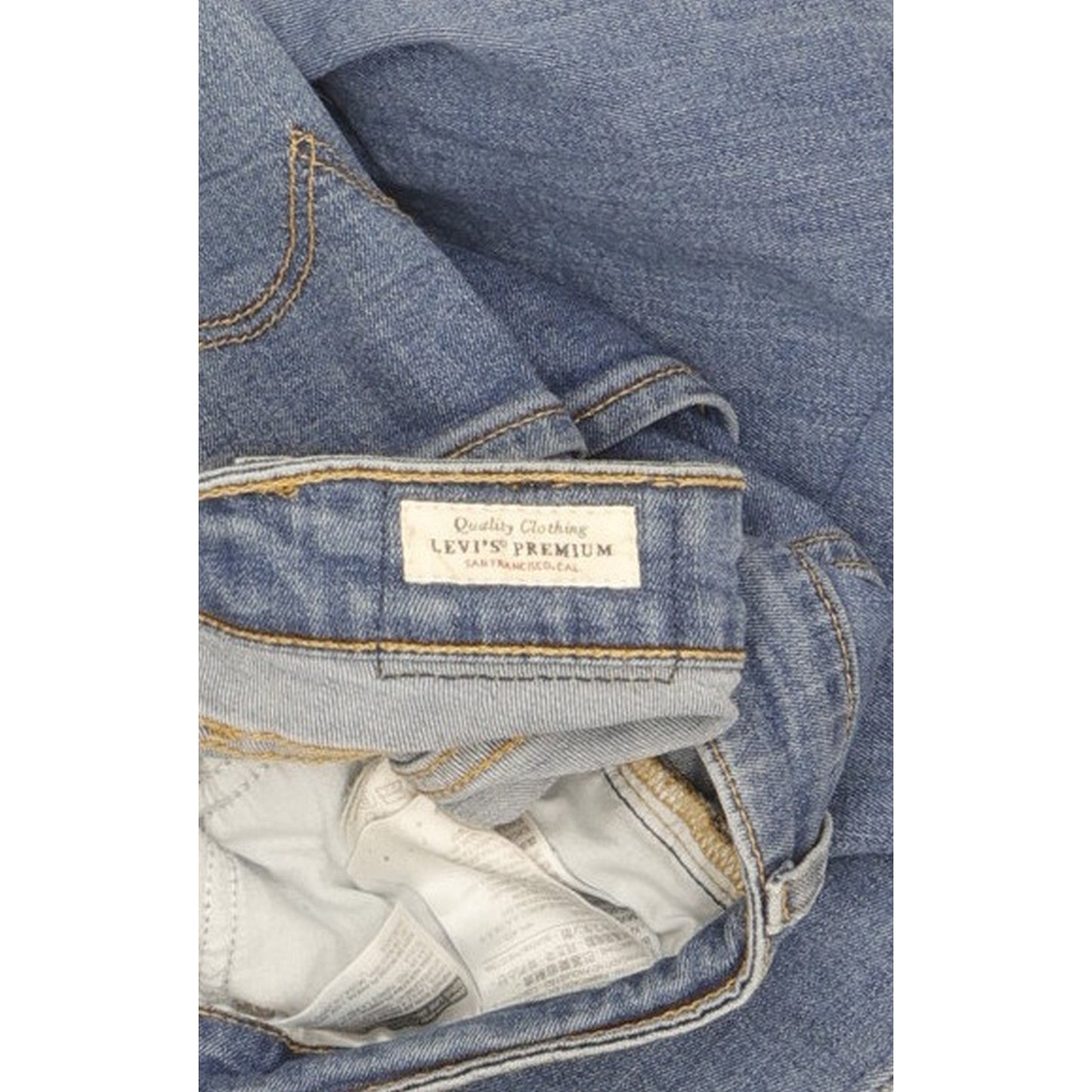 Levi's 721 Women Blue Skinny Slim Stretch Jeans W28 L27
