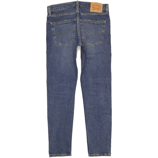 Levi's 512 Men Blue Tapered Slim Stretch Jeans W30 L30