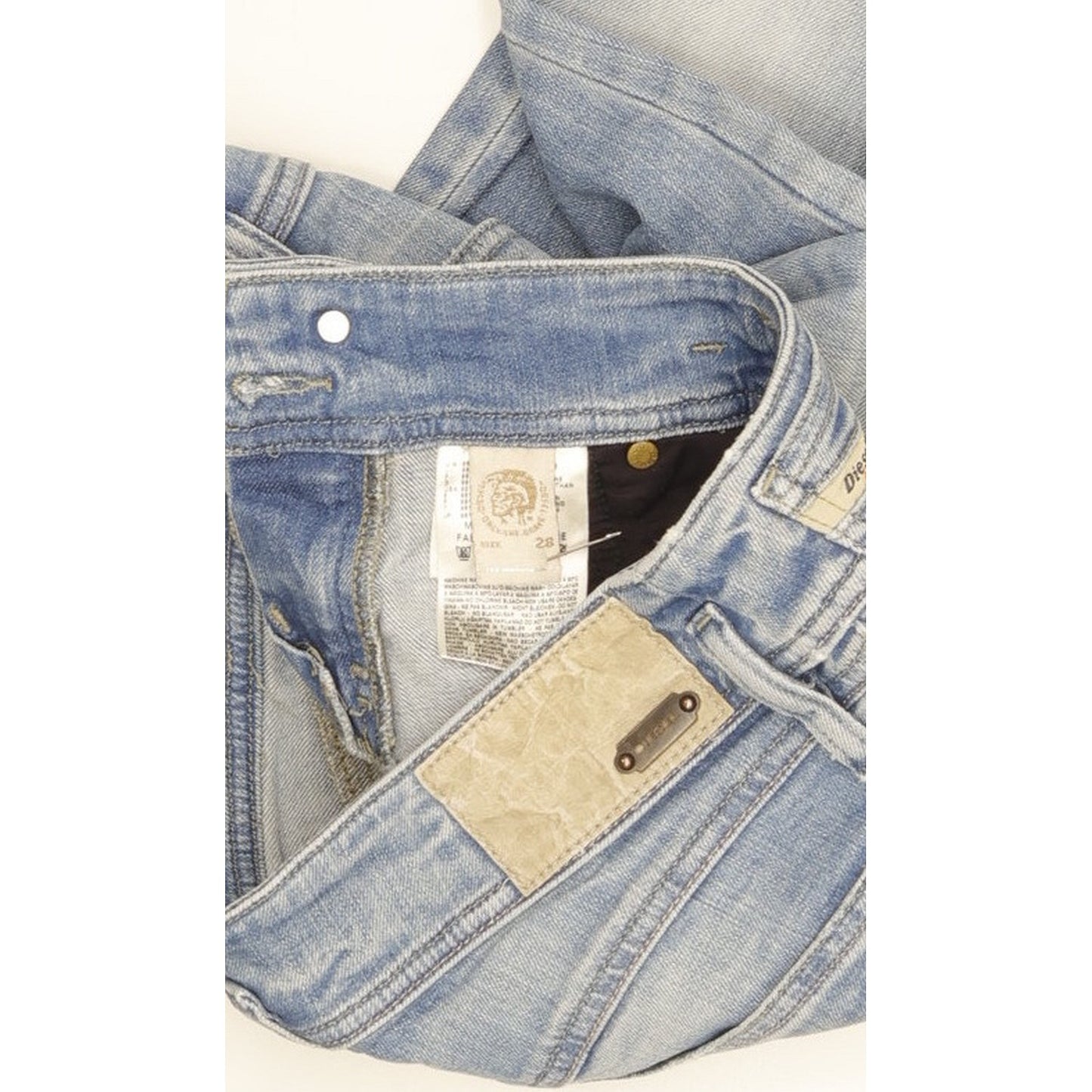 Diesel Matic Men Blue Skinny Slim Stretch Jeans W28 L31