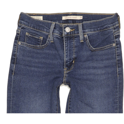 Levi's 314 Shaping Women Blue Straight Slim Stretch Jeans W26 L32