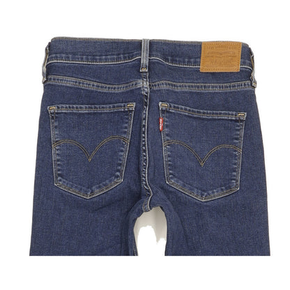Levi's 314 Shaping Women Blue Straight Slim Stretch Jeans W26 L32