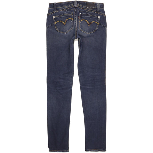 Levi's Revel Demi Curve Women Blue Skinny Slim Stretch Jeans W29 L33