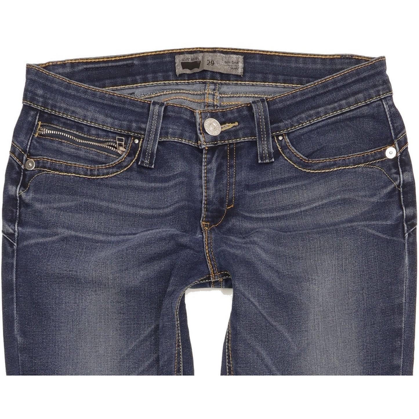 Levi's Revel Demi Curve Women Blue Skinny Slim Stretch Jeans W29 L33