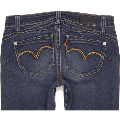 Levi's Revel Demi Curve Women Blue Skinny Slim Stretch Jeans W29 L33