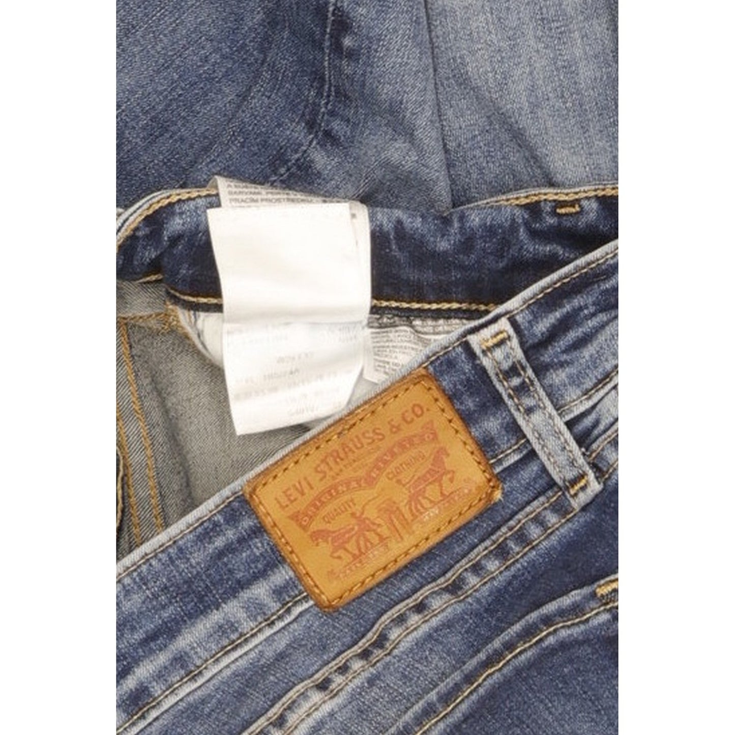 Levi's 711 Women Blue Skinny Slim Stretch Jeans W29 L32