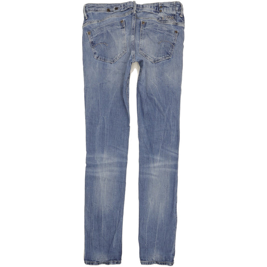 G-Star Midge Women Blue Skinny Slim Stretch Jeans W32 L35