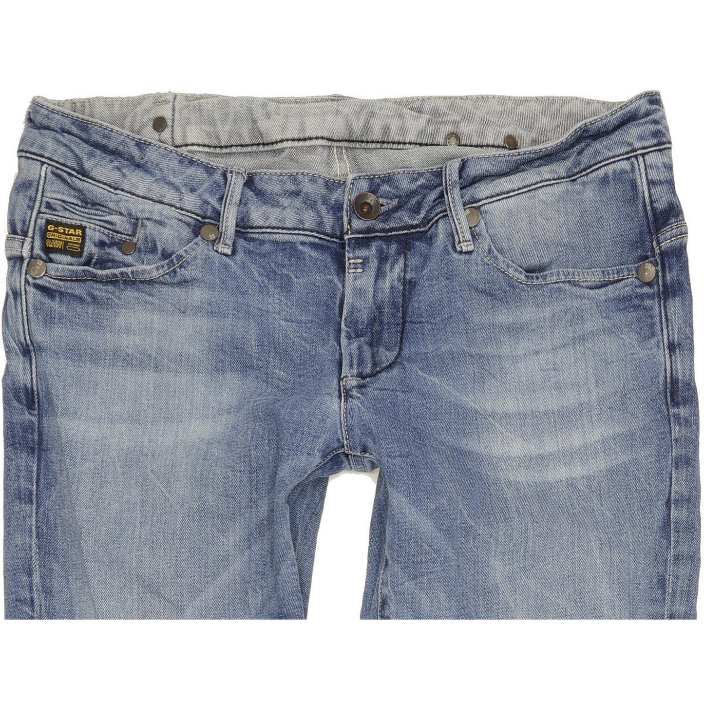 G-Star Midge Women Blue Skinny Slim Stretch Jeans W32 L35