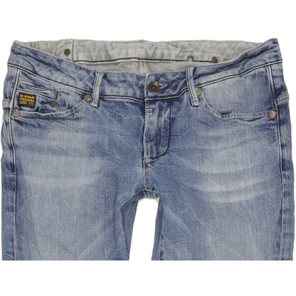 G-Star Midge Women Blue Skinny Slim Stretch Jeans W32 L35