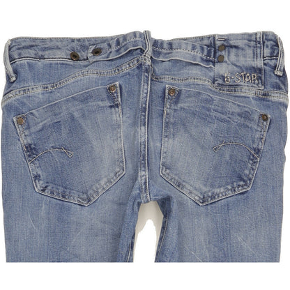 G-Star Midge Women Blue Skinny Slim Stretch Jeans W32 L35