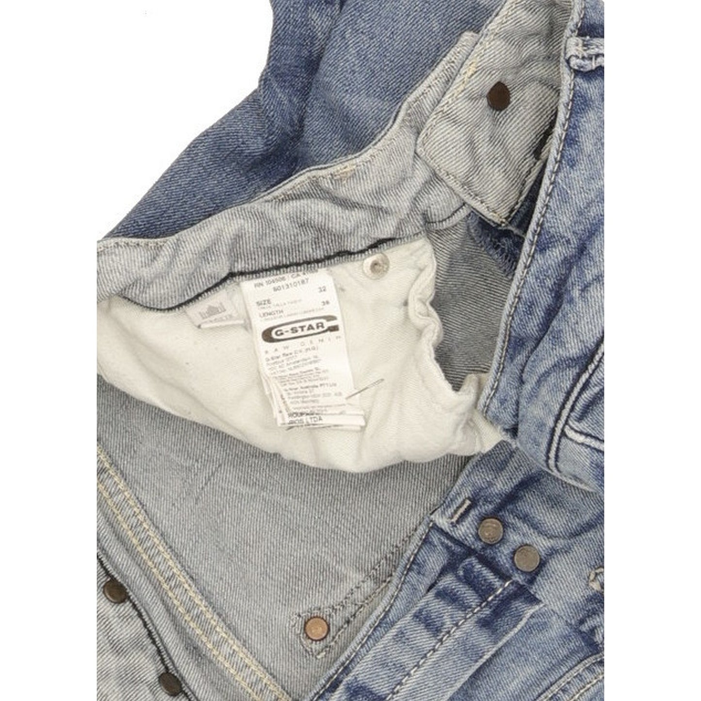 G-Star Midge Women Blue Skinny Slim Stretch Jeans W32 L35