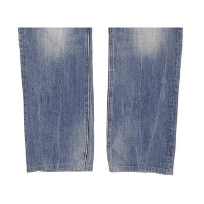 G-Star Attacc Men Blue Straight Regular Jeans W34 L32