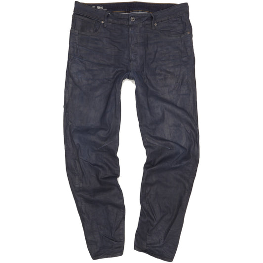 G-Star Tobog 3D Men Blue Tapered Relaxed Stretch Jeans W34 L32