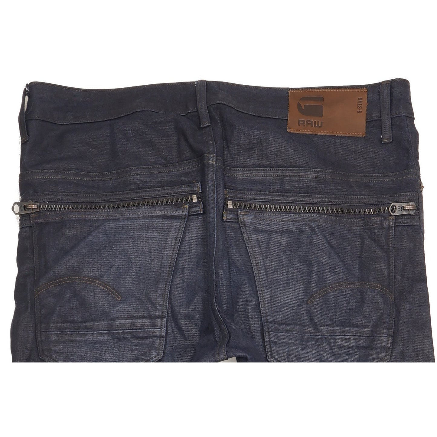 G-Star Tobog 3D Men Blue Tapered Relaxed Stretch Jeans W34 L32