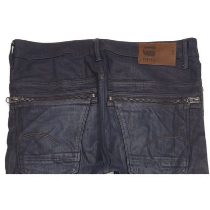 G-Star Tobog 3D Men Blue Tapered Relaxed Stretch Jeans W34 L32