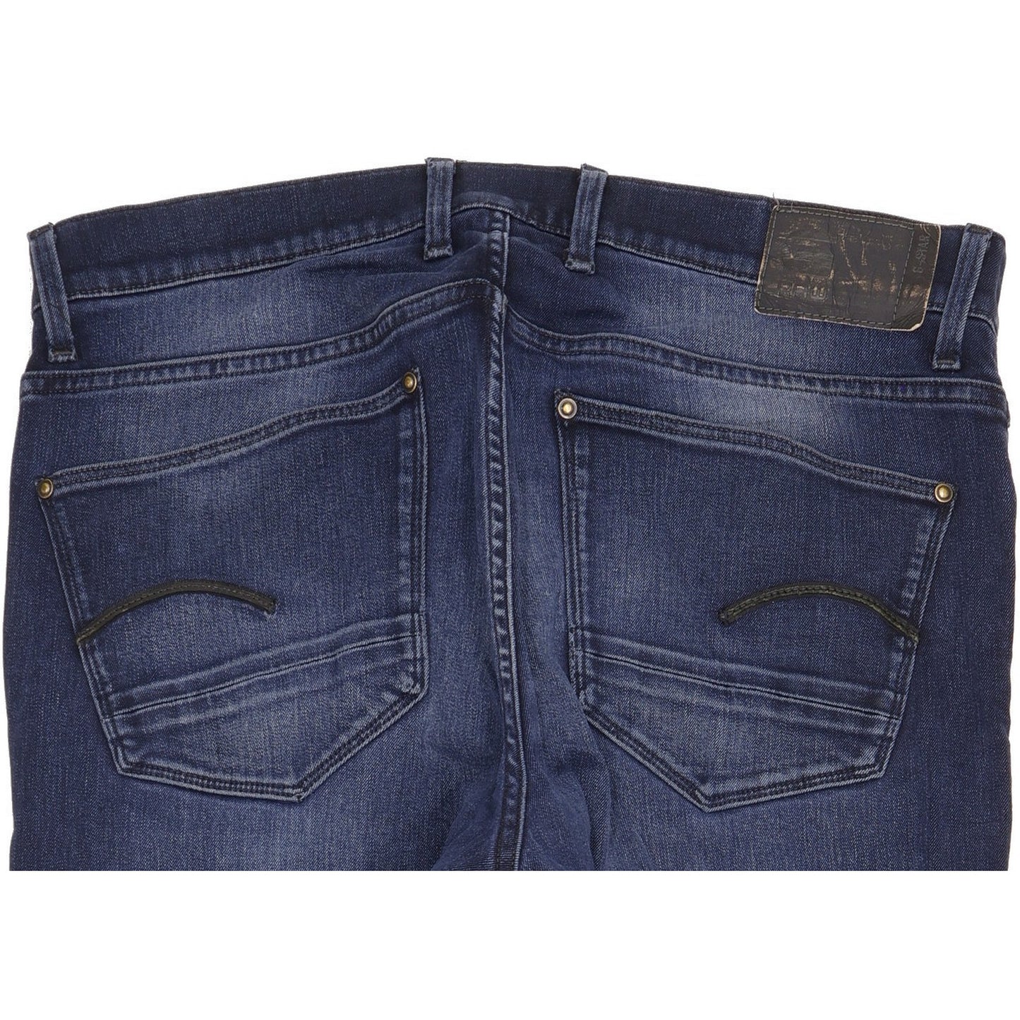 G-Star Revend Men Blue Skinny Slim Stretch Jeans W38 L31