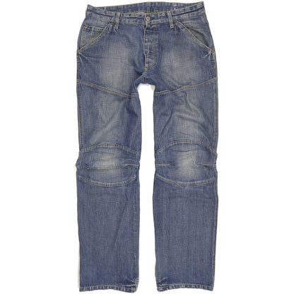 G-Star Elwood Men Blue Straight Regular Jeans W36 L34