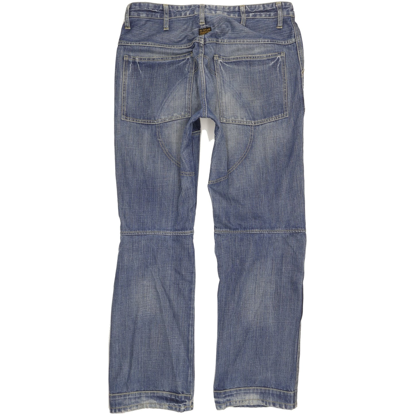 G-Star Elwood Men Blue Straight Regular Jeans W36 L34